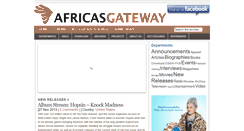 Desktop Screenshot of africasgateway.com